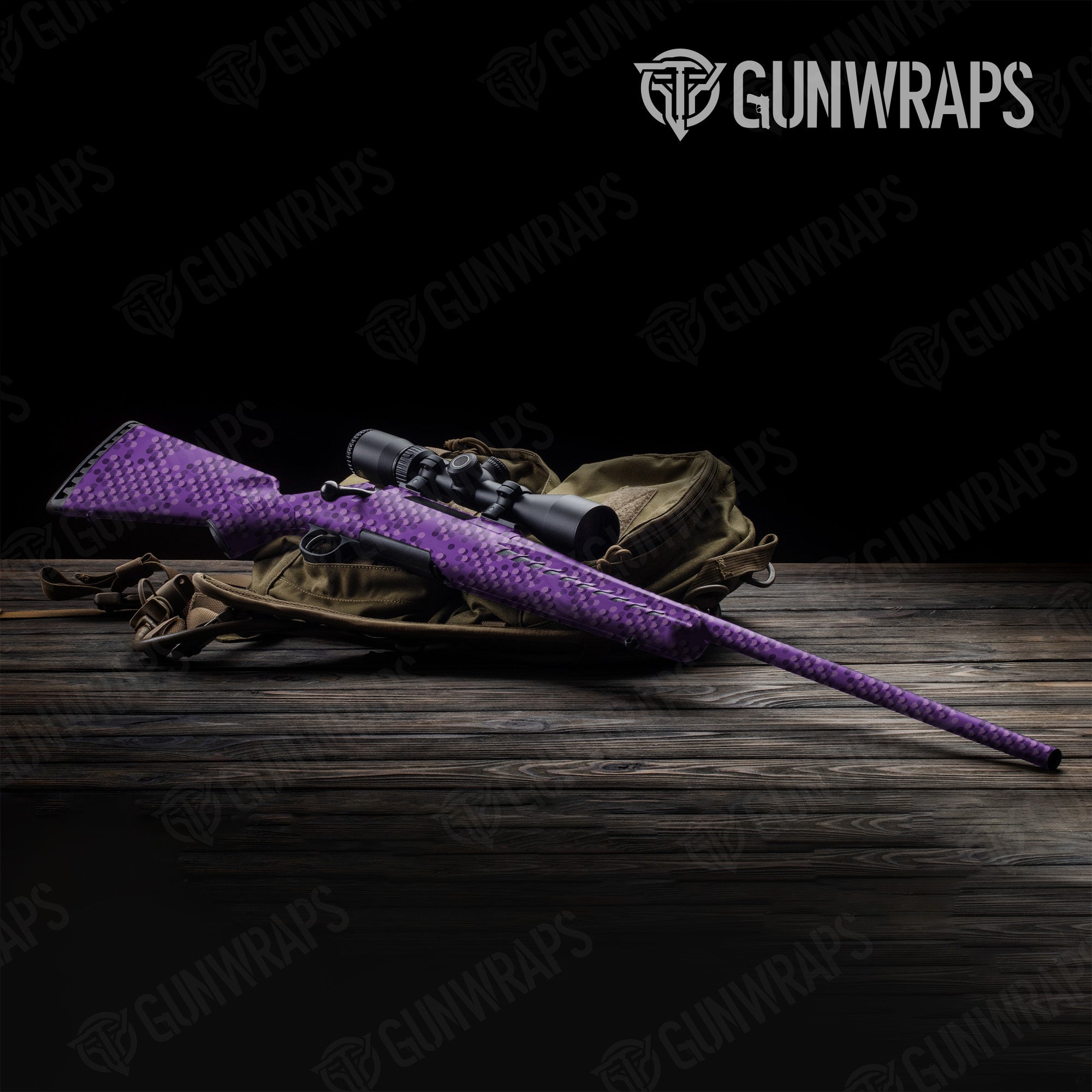 Rifle Eclipse Camo Elite Purple Gun Skin Pattern