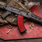 AK 47 Mag Eclipse Camo Elite Red Gun Skin Pattern