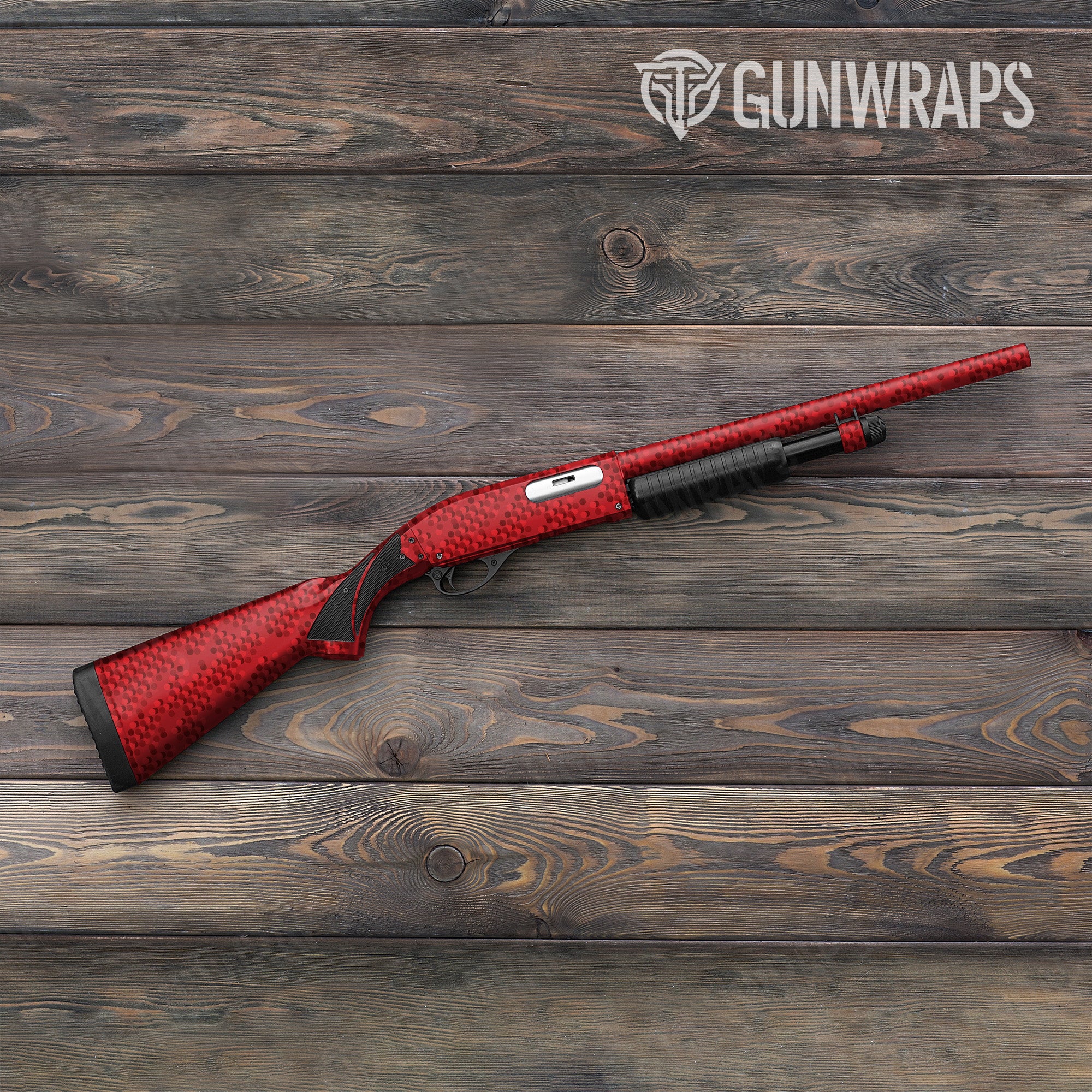 Shotgun Eclipse Camo Elite Red Gun Skin Pattern