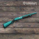 Shotgun Eclipse Camo Elite Tiffany Blue Gun Skin Pattern