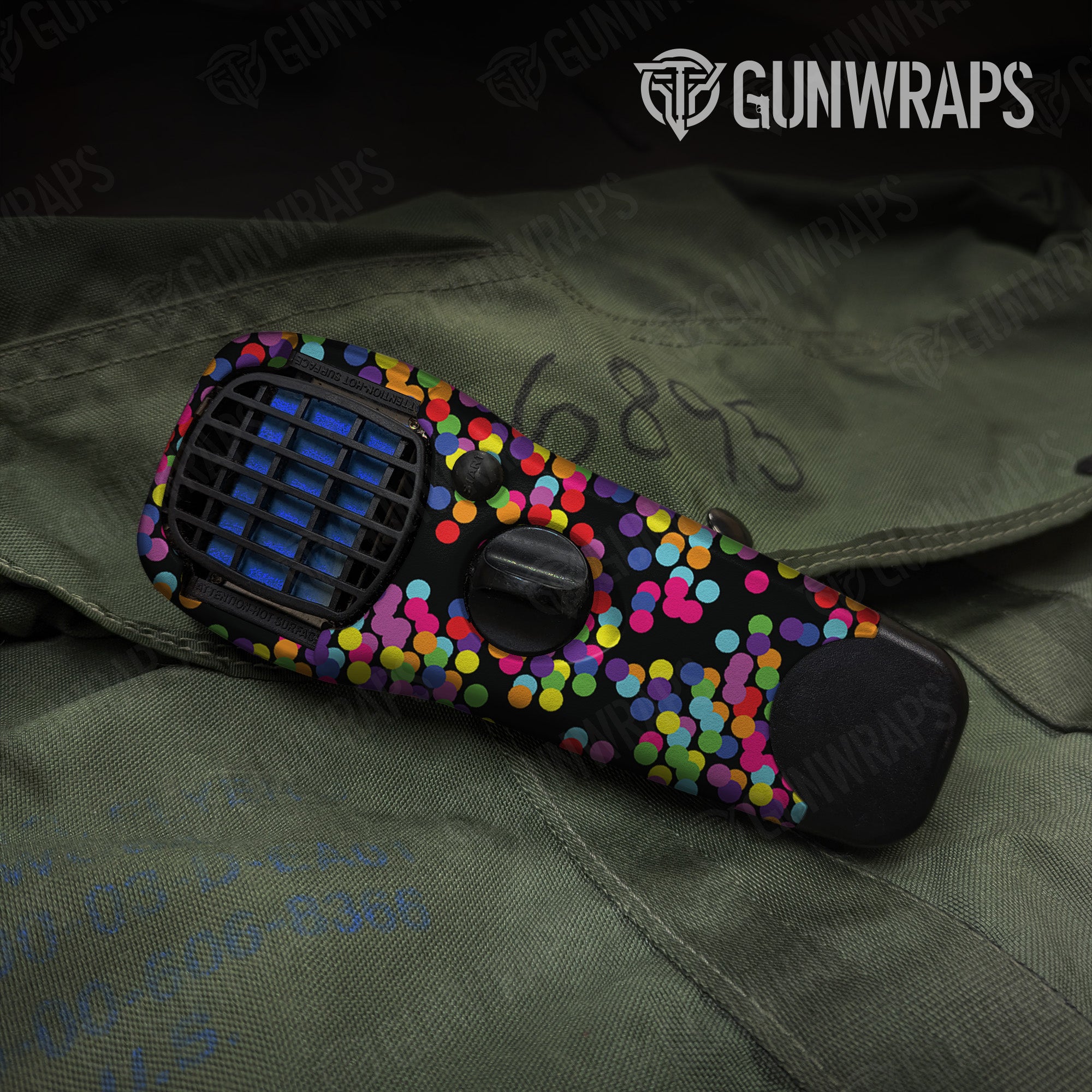 Thermacell Eclipse Camo Multicolor Gear Skin Pattern
