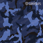 Pistol & Revolver Erratic Blue Midnight Camo Gun Skin Pattern