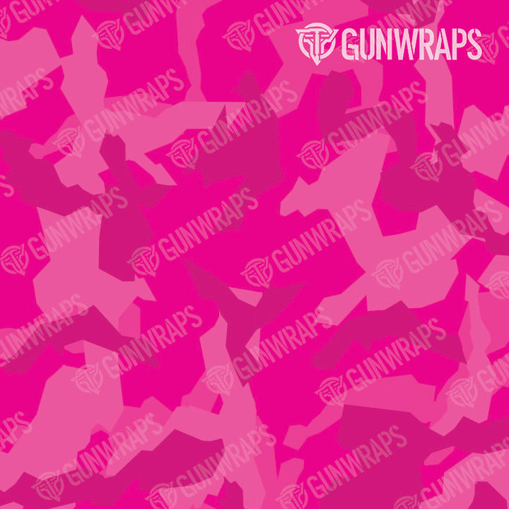 AR 15 Erratic Elite Magenta Camo Gun Skin Pattern