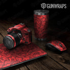 Erratic Elite Red Camo Universal Sheet 