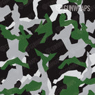 Universal Sheet Erratic Green Tiger Camo Gun Skin Pattern