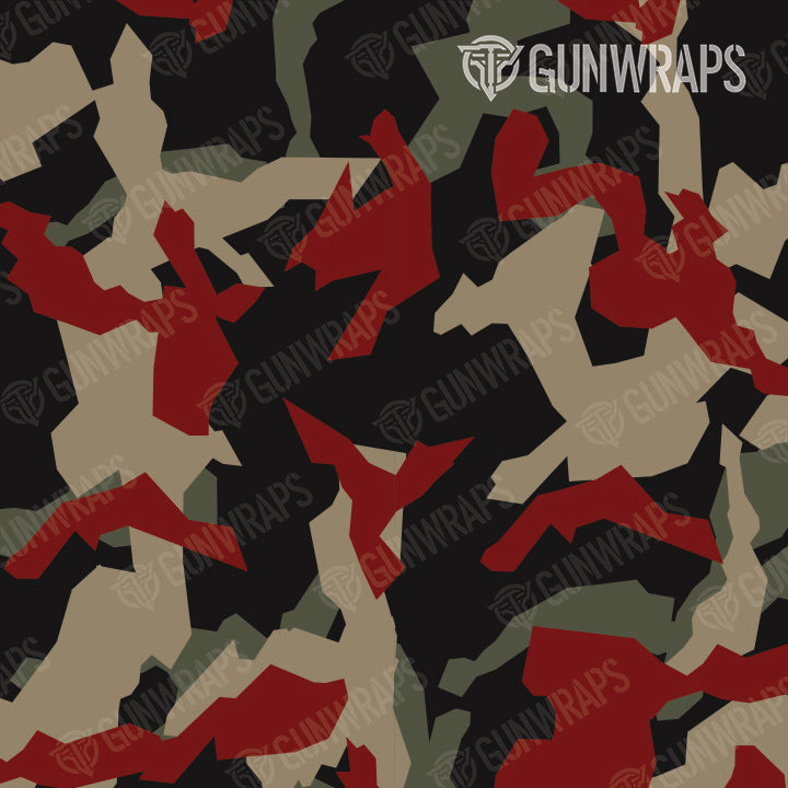 Thermacell Erratic Militant Red Camo Gear Skin Pattern