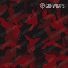 Rifle Erratic Vampire Red Camo Gun Skin Pattern