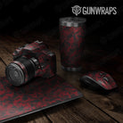 Erratic Vampire Red Camo Universal Sheet 