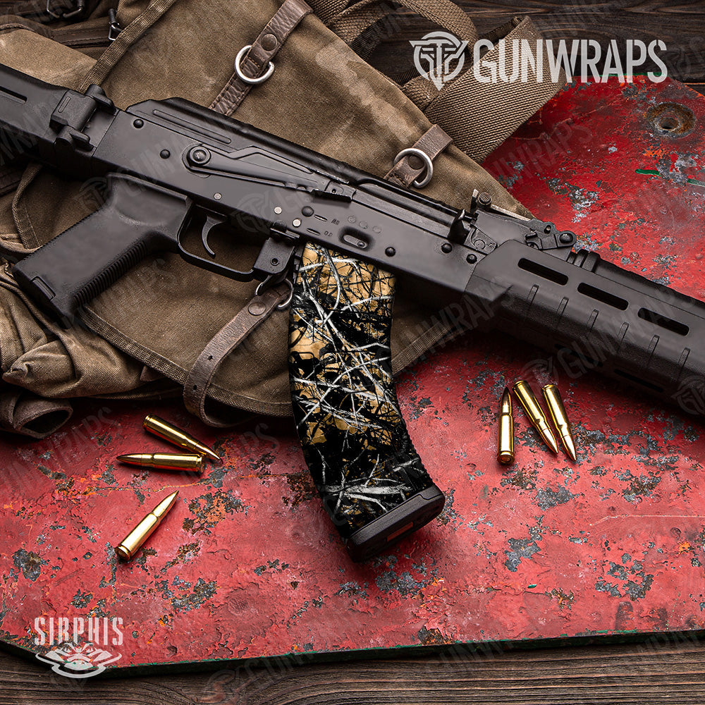 AK 47 Mag Sirphis Outshine Camo Gun Skin Vinyl Wrap