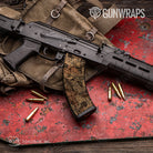 AK 47 Mag Toadaflage Dryland Camo Gun Skin Vinyl Wrap