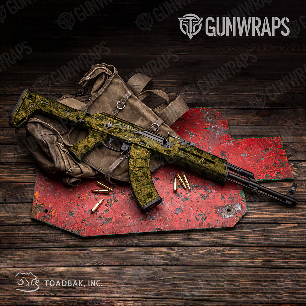 AK 47 Toadaflage Goblin Camo Gun Skin Vinyl Wrap