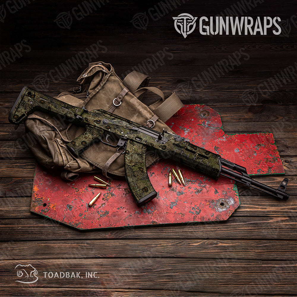 AK 47 Toadaflage Original Camo Gun Skin Vinyl Wrap