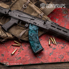 AK 47 Mag Toadaflage River Camo Gun Skin Vinyl Wrap