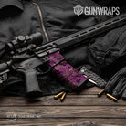 AR 15 Mag & Mag Well Toadaflage Grape Jelly Camo Gun Skin Vinyl Wrap