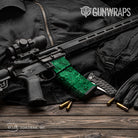 AR 15 Mag & Mag Well Toadaflage Green Camo Gun Skin Vinyl Wrap