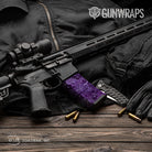 AR 15 Mag Toadaflage Purple Camo Gun Skin Vinyl Wrap