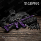 AR 15 Toadaflage Purple Camo Gun Skin Vinyl Wrap