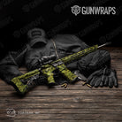 AR 15 Toadaflage Toxic Camo Gun Skin Vinyl Wrap