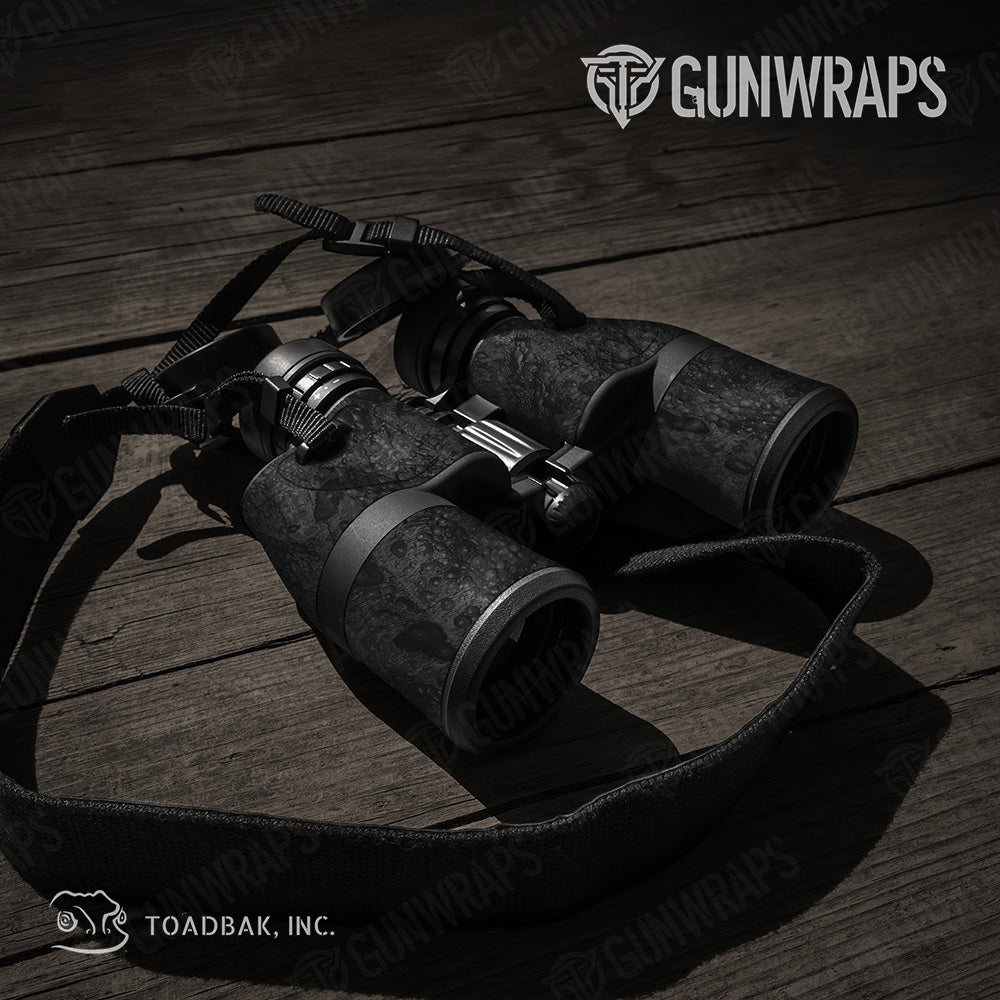 Binocular Toadaflage Black Camo Gun Skin Vinyl Wrap