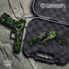 Pistol & Revolver Sirphis Toxic Camo Gun Skin Vinyl Wrap