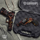 Pistol & Revolver Sirphis Wildfire Camo Gun Skin Vinyl Wrap