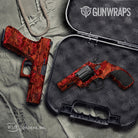 Pistol & Revolver Toadaflage Magma Camo Gun Skin Vinyl Wrap