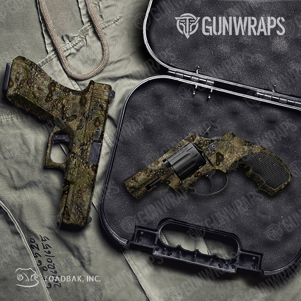 Pistol & Revolver Toadaflage Original Camo Gun Skin Vinyl Wrap