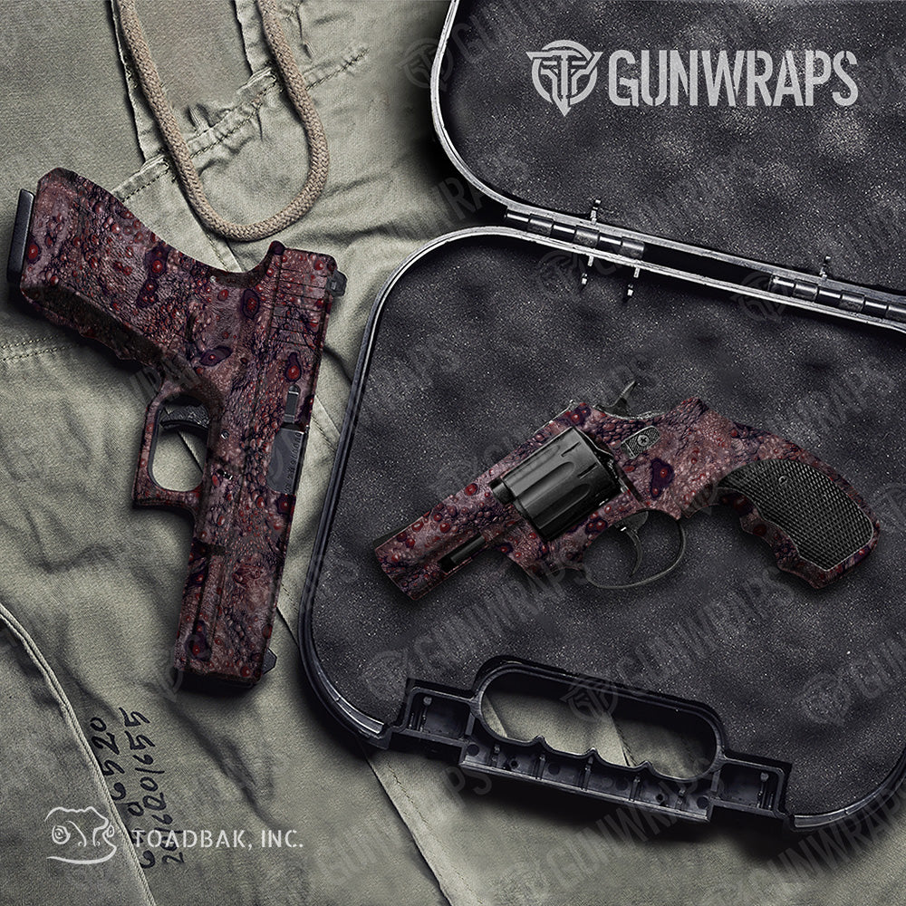 Pistol & Revolver Toadaflage Rotten Camo Gun Skin Vinyl Wrap