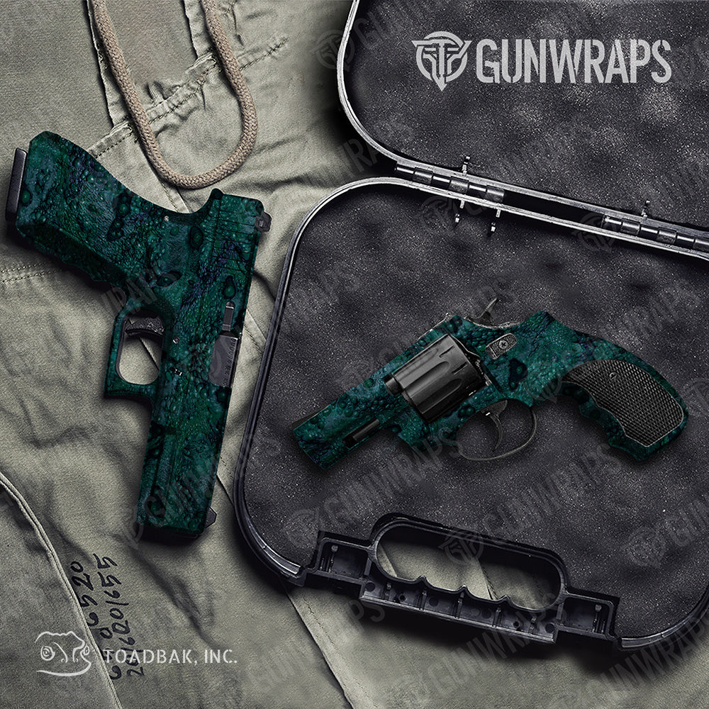 Pistol & Revolver Toadaflage Swamp Monster Camo Gun Skin Vinyl Wrap