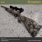 nature camo rifle wrap