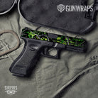 Pistol Slide Sirphis Toxic Camo Gun Skin Vinyl Wrap