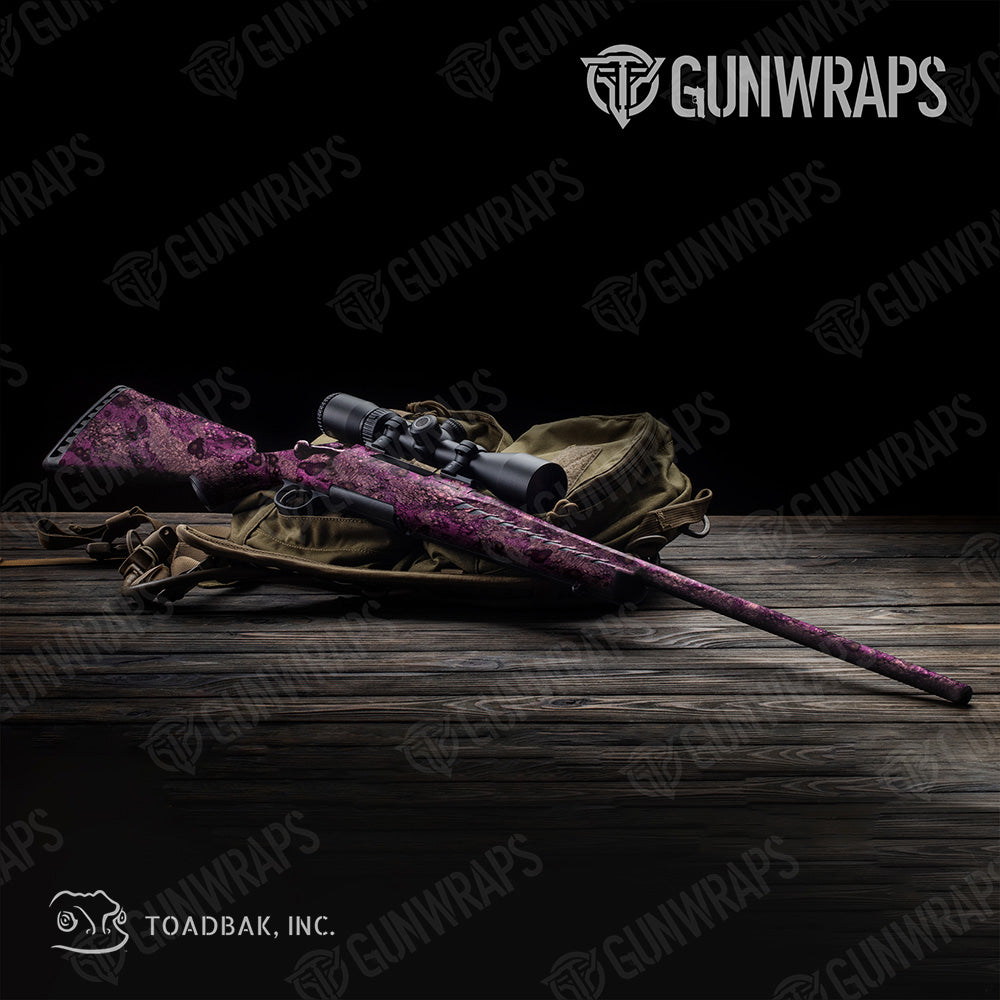 Rifle Toadaflage Grape Jelly Camo Gun Skin Vinyl Wrap