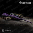 Rifle Toadaflage Purple Camo Gun Skin Vinyl Wrap