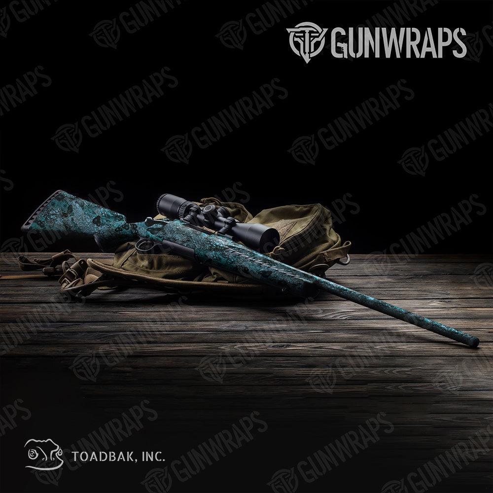 Rifle Toadaflage River Camo Gun Skin Vinyl Wrap