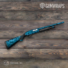 Shotgun Toadaflage Blue Camo Gun Skin Vinyl Wrap