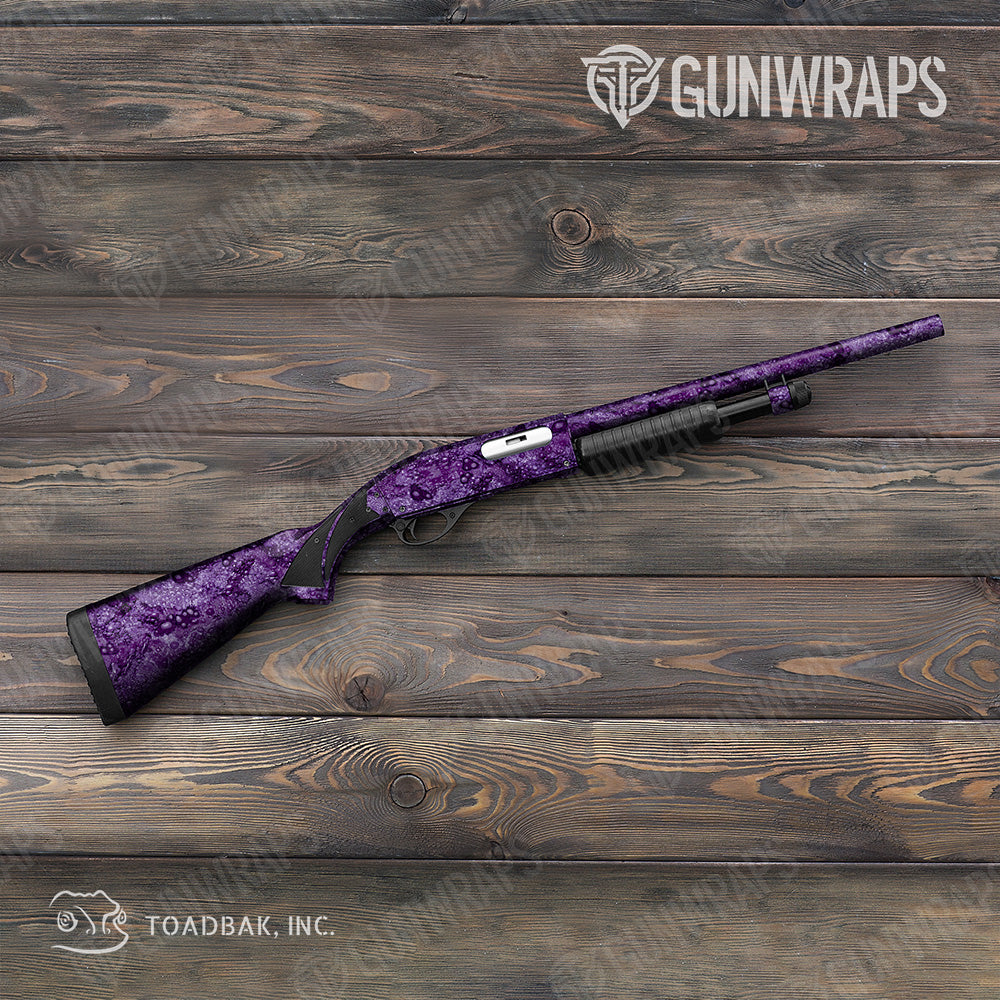 Shotgun Toadaflage Purple Camo Gun Skin Vinyl Wrap