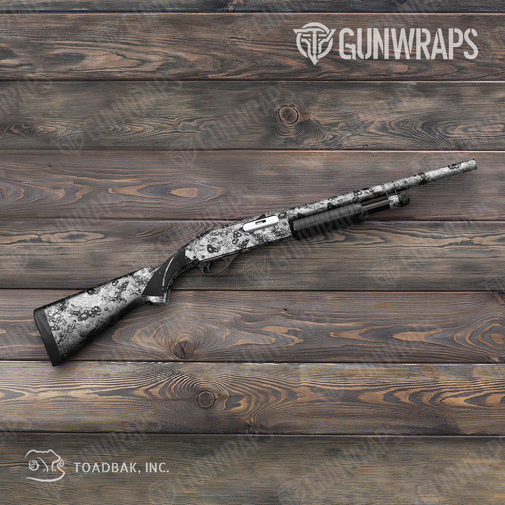 Shotgun Toadaflage White Camo Gun Skin Vinyl Wrap