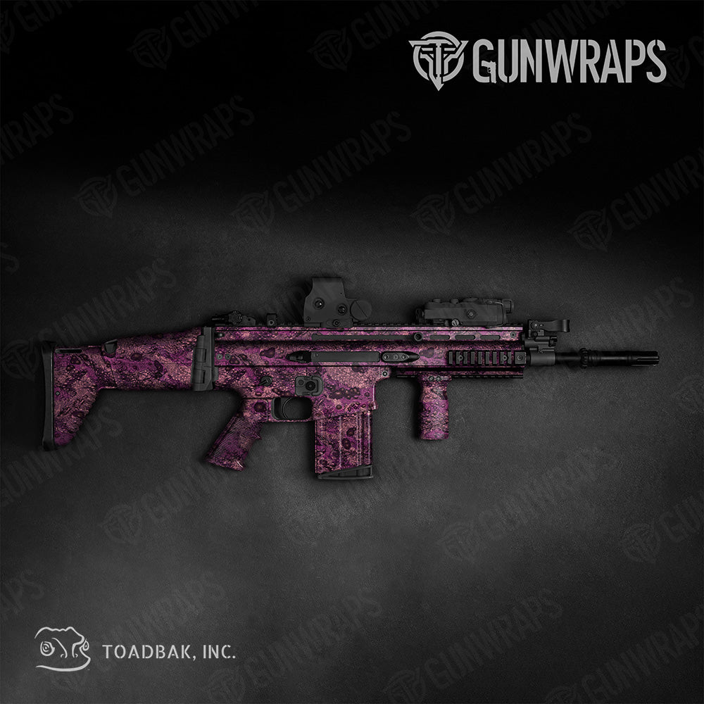 Tactical Toadaflage Grape Jelly Camo Gun Skin Vinyl Wrap