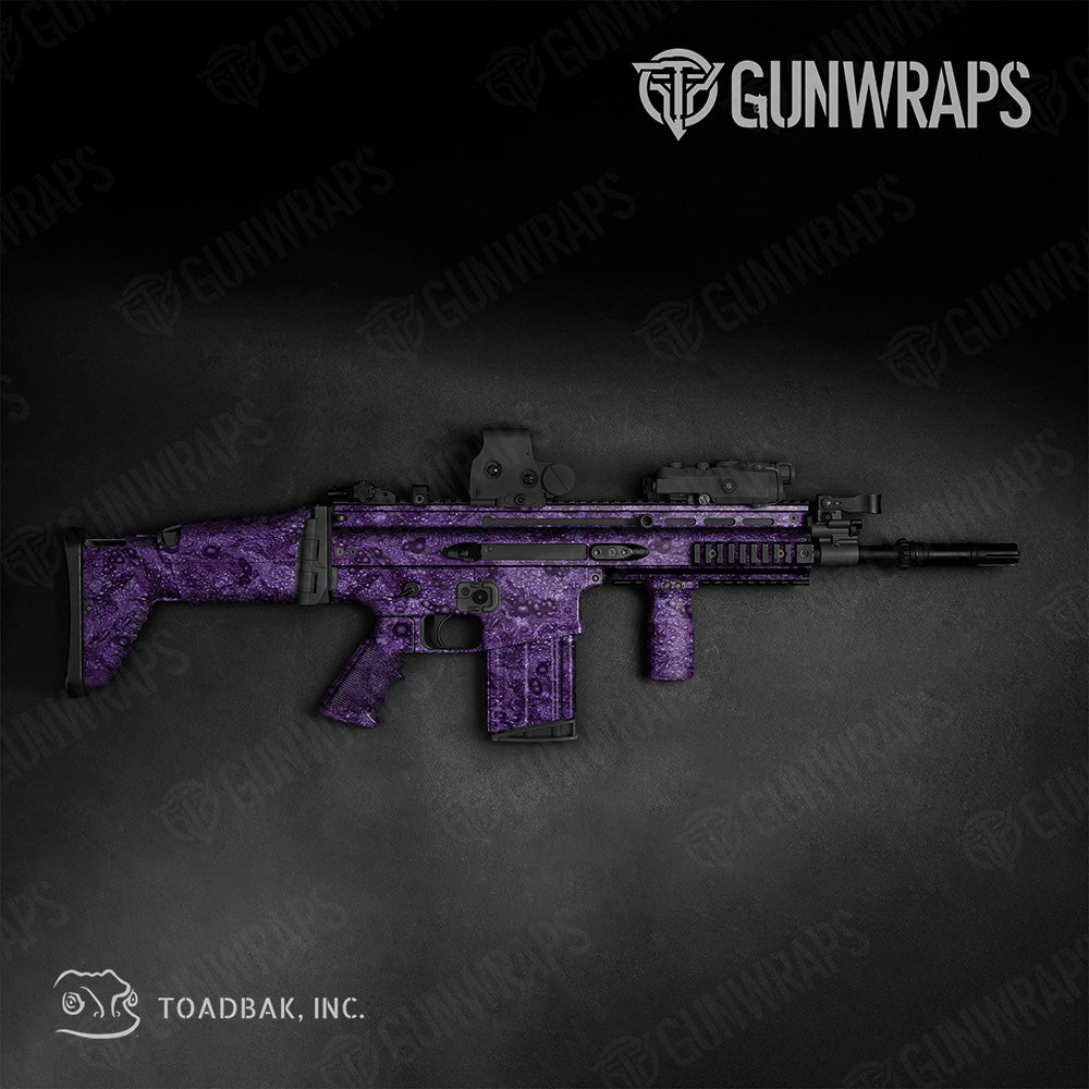 Tactical Toadaflage Purple Camo Gun Skin Vinyl Wrap