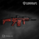 Tactical Toadaflage Red Camo Gun Skin Vinyl Wrap
