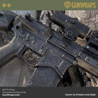 textured honeycomb ar15 wrap