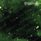 Universal Sheet Galaxy Green Gun Skin Pattern