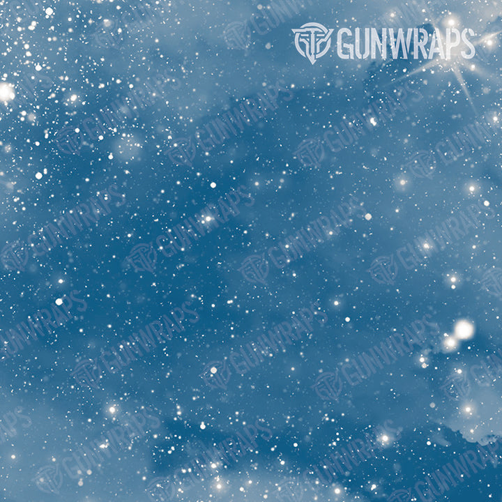 Universal Sheet Galaxy Light Blue Gun Skin Pattern