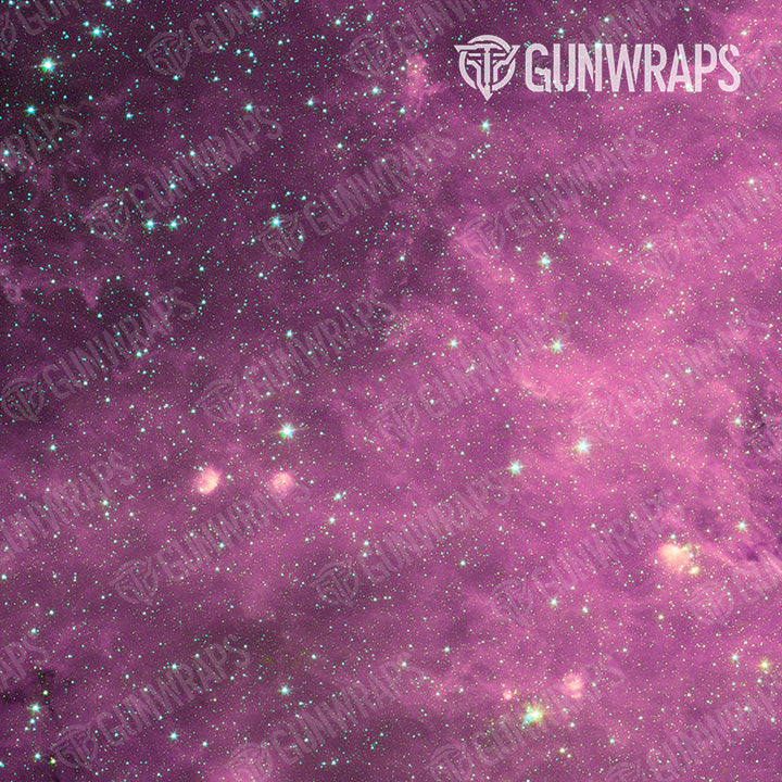 AR 15 Mag & Mag Well Galaxy Purple Nebula Gun Skin Pattern