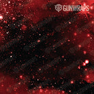 Pistol Slide Galaxy Red Gun Skin Pattern