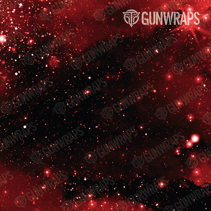 Pistol Slide Galaxy Red Gun Skin Pattern