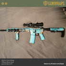 AR 15 Rust 3D blue