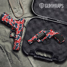 Old School Duck America Gun Skin Vinyl Wrap