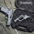Old School Duck Cotton Candy Gun Skin Vinyl Wrap