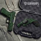 Old School Duck Elite Green Gun Skin Vinyl Wrap